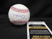 Matt Vierling Signed Used Major League Baseball JSA #CL23523 Detroit Tigers OML