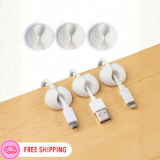 1pc Round Desk Cable Organizer Office Cable Holder for Charging  Data Cables