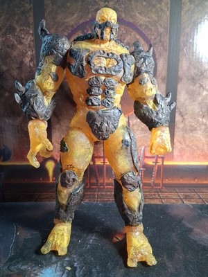 Mcfarlane Mortal Kombat Klassic Custom Storm Collectibles Blaze Action Figure