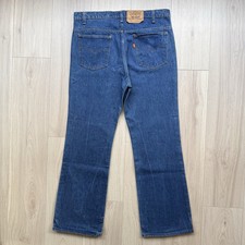 VTG Levi's 517 Orange Tab Jeans 38x31 Bootcut Made in USA