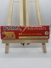 Roma Souvenir 60 Color Slides of Rome Italy Kodak Film Color Slides
