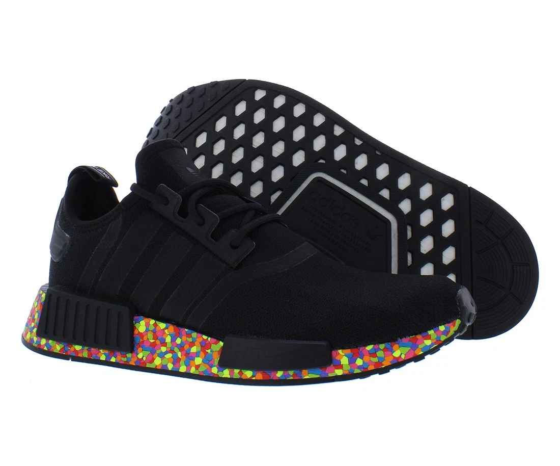 adidas NMD R1 Black Multi for Sale | Authenticity Guaranteed | eBay