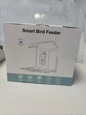 Smart AI Recognition Bird Feeder Solar Charging Waterproof Ultra Wide HD Res. 