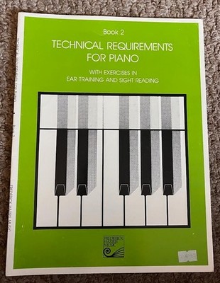 Technical Requirements For Piano Book 2 - Ear Training & Sight Reading