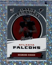 2022 Panini Classics Desmond Ridder #CB-2 Classic Beginnings Silver Atlanta