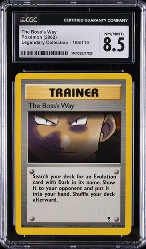 The Boss's Way graded CGC 8.5 for sale on eBay