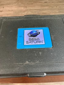 SEGA Saturn Console Black w/ Power & AV Cords, NTSC-U/C MK-80000 - READ DESCRIP