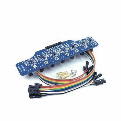 Advanced 7 Way Grayscale Line Following Sensors Module for Robotic and