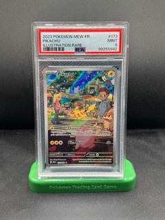 CARTE POKEMON PIKACHU 173/165 GRADEE PSA 9 🇫🇷 FR 🇫🇷 MEW 151