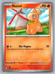 Numel 031/197 Obsidian Flames Common