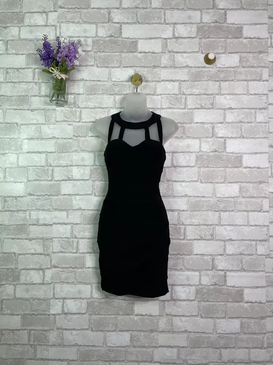Macy's black hotsell bodycon dress