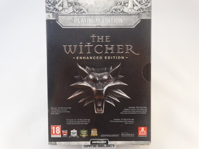 THE WITCHER ENHANCED EDITION PLATINUM GDR RPG PC ORIGINAL COMPUTER COMPLETE