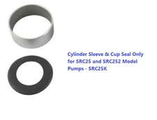 EasyPro SRC25K Repair Rebuild Kit SRC25 1/4hp Cylinder Sleeve & Cup Seal Only