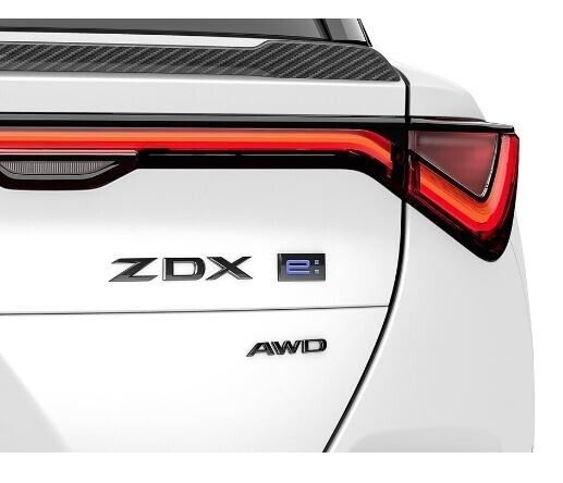 ACURA ZDX ASPEC MODEL ONLY 2024 BLACK EMBLEM GENUINE OEM ACURA ZDX ASPEC MODEL ONLY 2024 BLACK EMBLEM GENUINE OEM