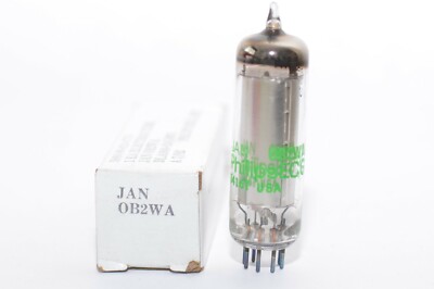 Vintage Philips ECG. JAN 0B2WA, Stabilisator-Röhre, Voltage Regulator Tube, NOS