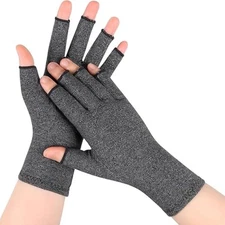 TecoKart Compression Gloves for Arthritis –Bamboo Gloves for Pain Relief, Select