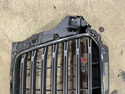 2013-2016 Audi S3 8V Front Center Platinum Grey Grille Assembly