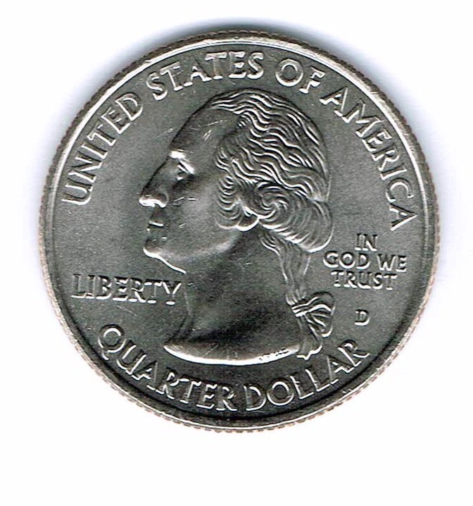 2009-D Brilliant Uncirculated District Of Columbia Quarter Coin! - Image 2 of 2