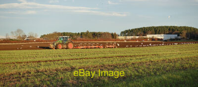 Photo 6x4 Ploughing near Mosstodloch Crofts of Dipple At this time of yea c2022