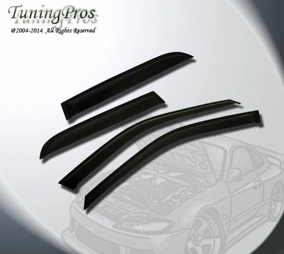 89-97 Geo Tracker 2.0mm Montaje Exterior Protector de Lluvia Deflector de Viento Visera 4 piezas Foto 2 de 4