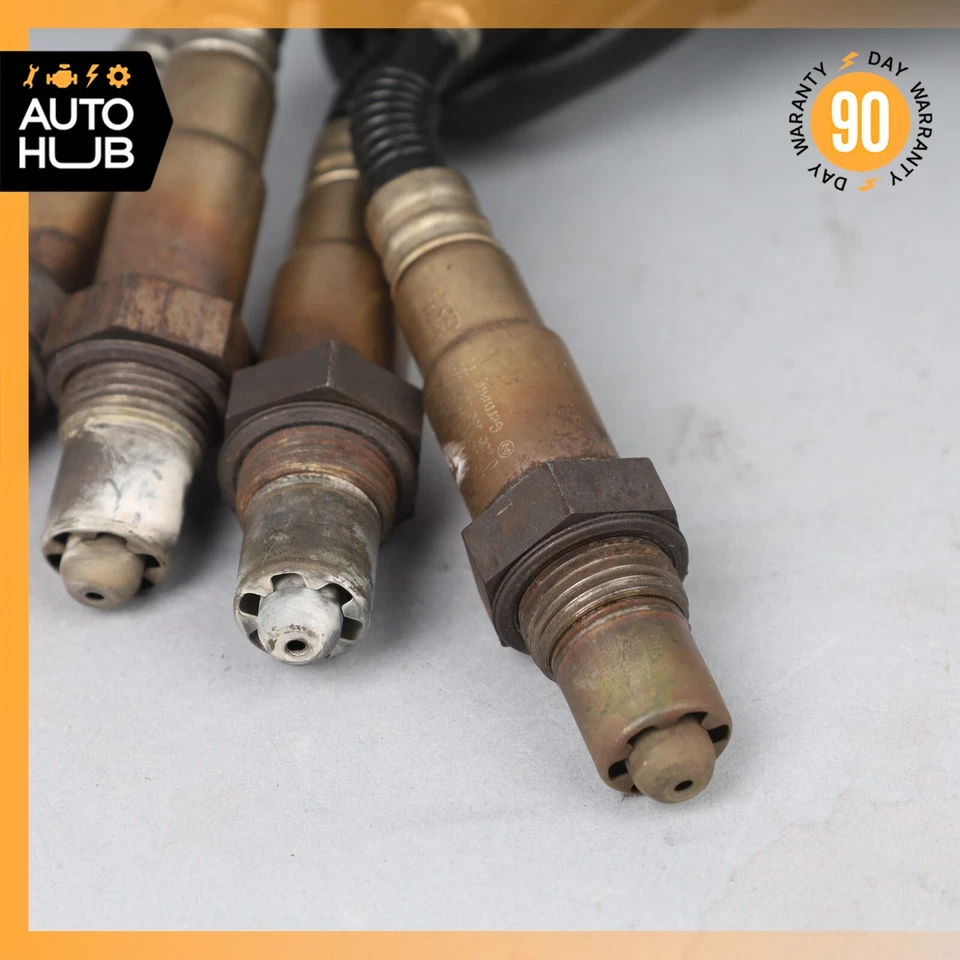 Левосторонний лямбда-датчик кислорода O2 для Mercedes W211 E500 CLS500 комплект из 4 оригинальных - Изображение 3 из 4