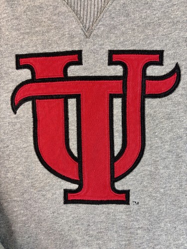 Vintage Y2K League University of Tampa Spartans Logo Crew Neck Sweatshirt Small - Picture 2 of 6