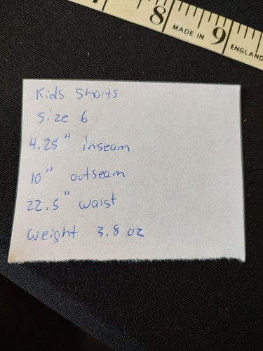 Wonder Nation Navy Blue Shorts Girls Size 6 Cotton Spandex Shorts Adjustable - Picture 13 of 13