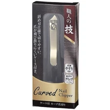 Craftsman's finesse :Curved Nail Clipper with Nail File Effortless nail trimming