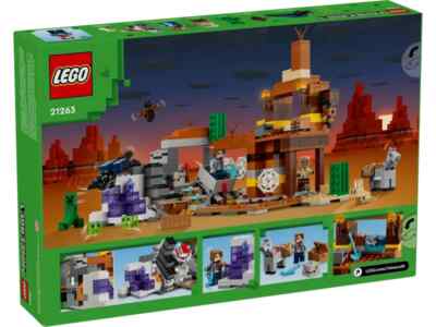 Lego The Badlands Mineshaft 21263 Minecraft Minifigure Building