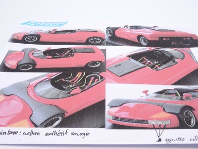 ALEZAN MODELS . KIT PEINT 1/43 . MICHALAK FERRARI CILINDRO . 1989 . Rouge ALEZAN MODELS . KIT PEINT 1/43 . MICHALAK FERRARI CILINDRO . 1989 . Rouge