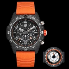 Authentic Luminox Bear Grylls Survival 🟠 Master Series Chronograph 100% Swiss