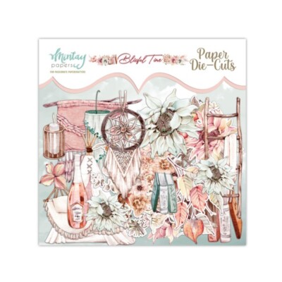BLISSFUL TIME 56pc Paper Die Cuts Ephemera Mintay Papers Scrapbook Journal