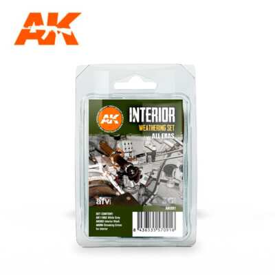 AK Weathering Interior Weathering Set AK091