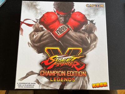 Street Fighter V Champion Edition Legends - Brettspiel