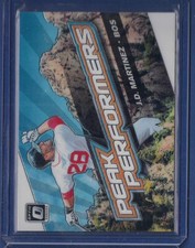 2019 Panini Donruss Optic Peak Performers Holo JD Martinez #PP-9 Bost Red Sox E