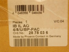 Phoenix Contact IB IL AO 4/8/U/BP-PAC / 2878036 Inline Terminal, 8 Analog V Out