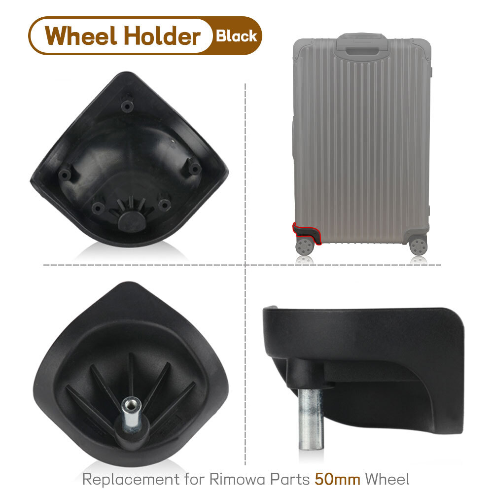 Multiple colors 50mm Wheel Holder Replacement for Rimowa Luggage