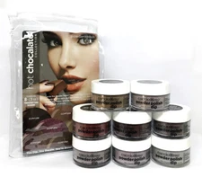 Cuccio Nail Dipping Powder - HOT CHOCOLATE - All 8 Colors x 0.5oz