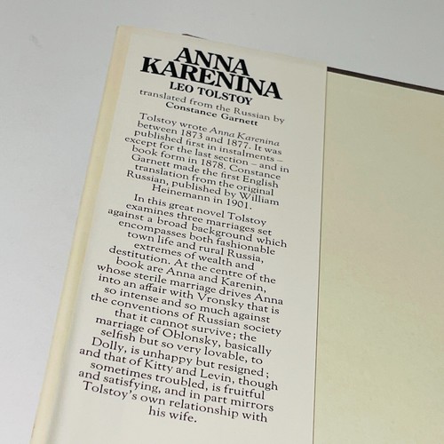 Anna Karenina (Hardcover 1977) Leo Tolstoy Classic Literature - Picture 7 of 12