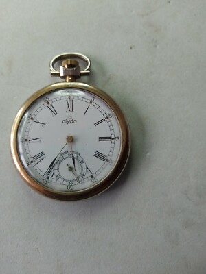 ancienne montre gousset ULTRA Mouvement mécanique Old Pocket Watch