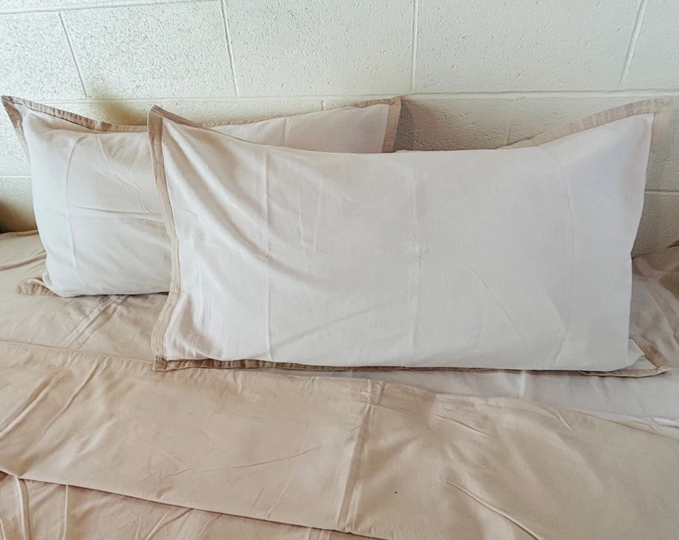 Funda nórdica Threshold tamaño king y 2 fundas de almohada mezcla de algodón Foto 3 de 4