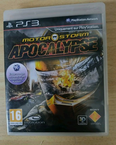Jeu Motorstorm VF Complet PS3 - Édition PAL France, Bon état, Boîtier Et Manuel Inclus