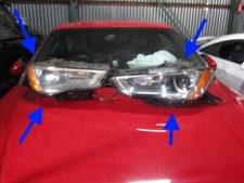Audi A3 S3 8v Usa Xenon Headlight Complete Orange Indicator 2015