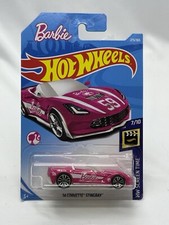 2017 Hot Wheels  14 Corvette Stingray HW Screen Time Barbie Pink 273/365