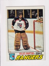 1977-78 Topps Hockey # 207 Gilles Gratton Nice Card
