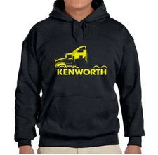 Kenworth T660 Truck Black Hoodie Sweatshirt FREE SHIP