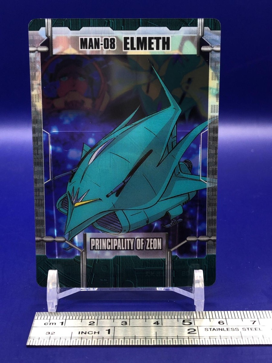 Man-08 Elmeth Mobile Suit Gundam 1-30-314 Clear Card Morinaga | eBay