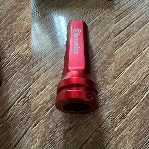 Universal Racing Car Aluminum Hand Brake Sleeve Handbrake Handle Hand - Picture 6 of 7