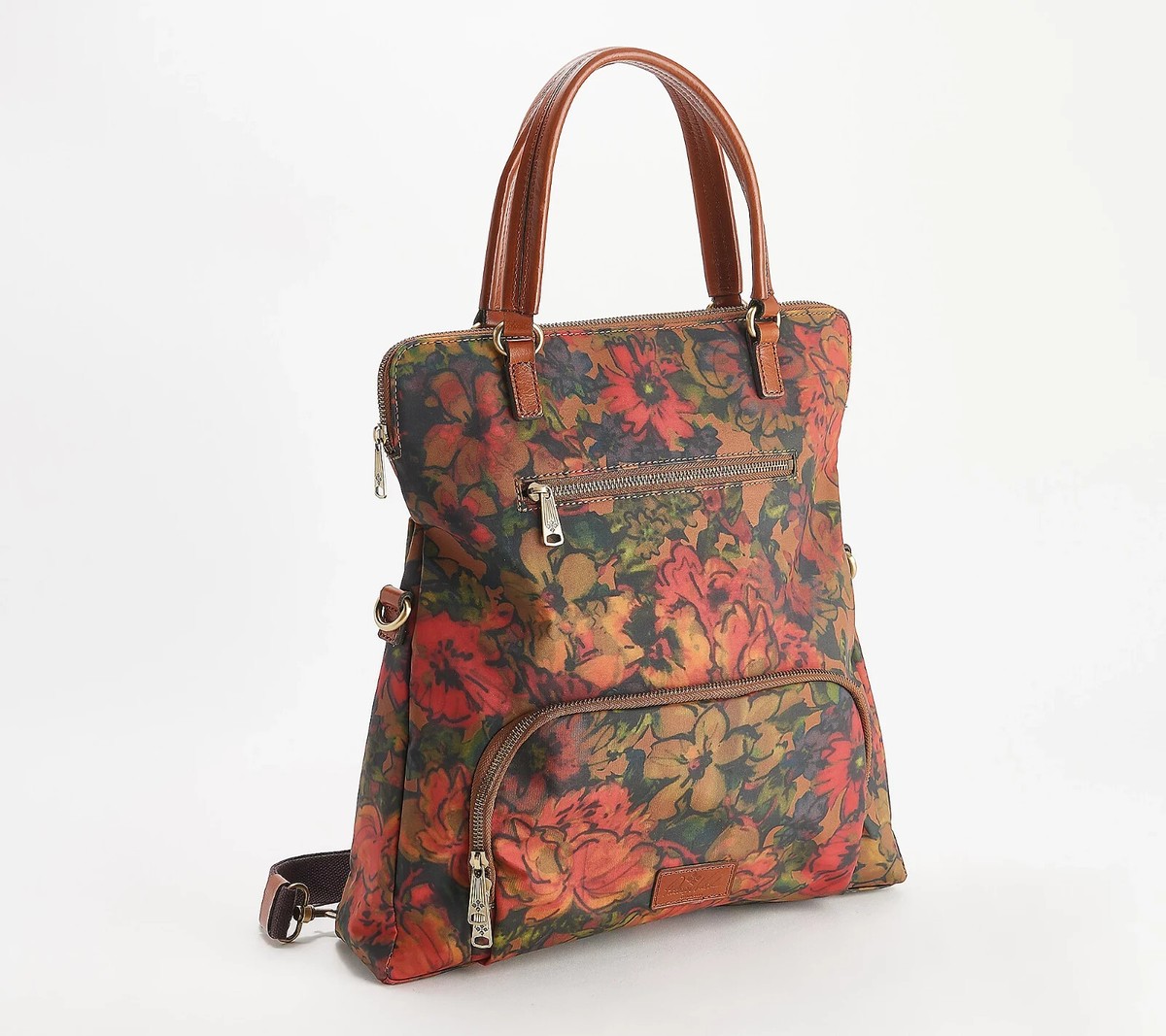 PATRICIA NASH COATED CANVAD TRAPANI CONVERTIBLE BACKPACK Patricia Nash Coated Canvas Trapani Convertible Backpack  main image 2