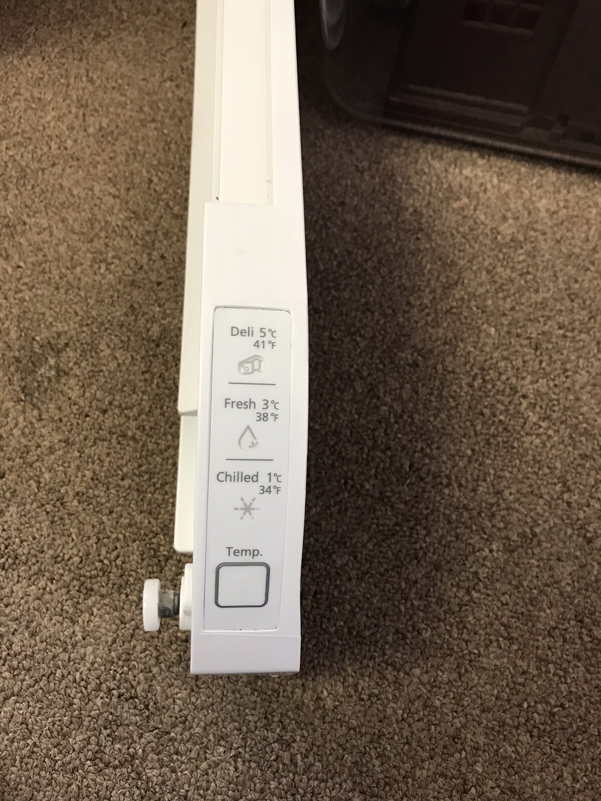 Samsung Bottom Mount Refrigerator RF265BEAESR Right Pantry D